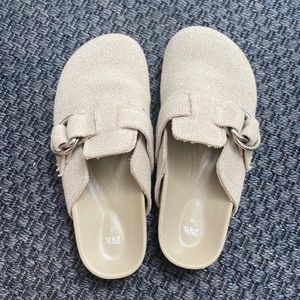 Zara Boston Birkenstock dupe